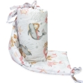 Ochraniacz na łóżeczko - Syrenki białe