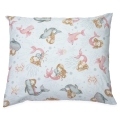 Poszewka 50 x 60 cm - Syrenki białe