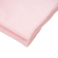 Kocyk Muślinowy 75 x 100 Premium - Baby pink