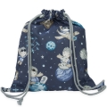 Plecak / Worek bawełniany - Mały książę granatowy