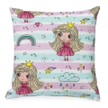Poszewka 40 x 40 cm - Księżniczki