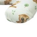 Poduszka fasolka do karmienia - Sowy beżowe