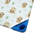 Prześcieradło na leżak przedszkolny 140 x 60 - Sowy bezowe