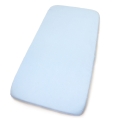 Prześcieradło 76x43 cm muślinowe Premium - Baby blue