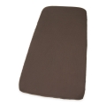 Prześcieradło 76x43 cm muślinowe Premium - Chocolate