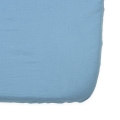 Prześcieradło 76x43 cm muślinowe Premium - Jeans