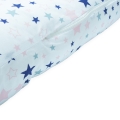 Poszewka na poduszkę wielofunkcyjną 145 x 40 cm - Pink stars