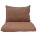 Pościel 120x90 cm muślinowa Premium - Mocha Mousse