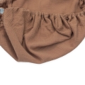 Prześcieradło 76x43 cm muślinowe Premium - Mocha Mousse