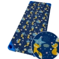 Prześcieradło na leżak przedszkolny 140 x 60 - Liski w kosmosie