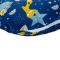 Poszewka na poduszkę fasolkę - Liski w kosmosie
