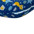 Poszewka na poduszkę rogal - Liski w kosmosie