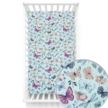Prześcieradło 120 x 60 - Motylki i ważki