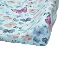 Prześcieradło na przewijak 70x50 - Motylki i ważki