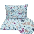 Pościel 140 x 200  - Motylki i ważki