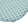 Prześcieradło do gondoli 80 x 38 cm - Mini gwiazdki szare