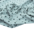Prześcieradło do gondoli 80 x 38 cm - Mini gwiazdki szare