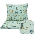 Pościel 100 x 160 cm  - Psia rodzina