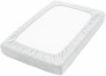 Prześcieradło na przewijak 70x50 muślin premium - White