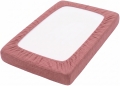 Prześcieradło na przewijak 70x50 muślin premium - Retro Pink