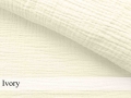 Prześcieradło na przewijak 70x50 muślin premium - Ivory