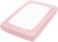 Prześcieradło na przewijak 80x50 muślin premium - Baby pink