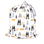 Worek na pościel 50 x 60 cm - Bóbr brązowy