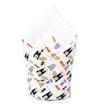 Rożek 80x80cm - Bóbr brązowy