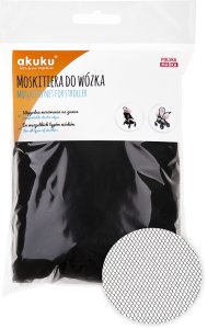 Moskitiera do wózka - Czarna