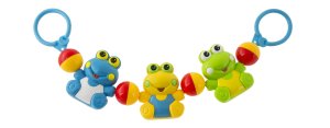 Grzechotka do wózka Żabki