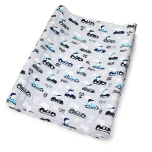 Prześcieradło na przewijak 80 x 50 cm - Króliczki szare