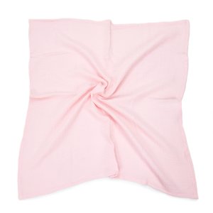 Pieluszka muślinowa 70 x 80 cm Premium - Baby pink