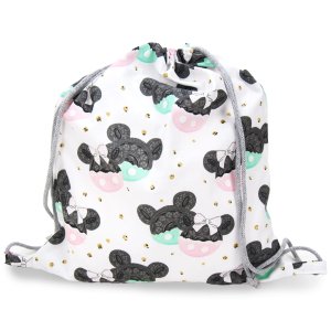 Plecak / Worek bawełniany - Ciastko myszka
