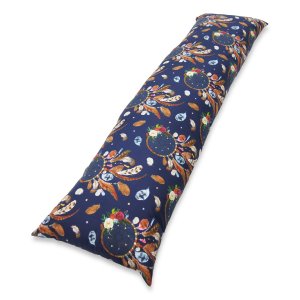 Poduszka wielofunkcyjna 145 x 40 cm - Łapacz snów granatowy