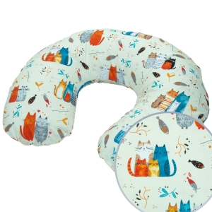 Rogal do karmienia rozbieralny - Kotki kolorowe