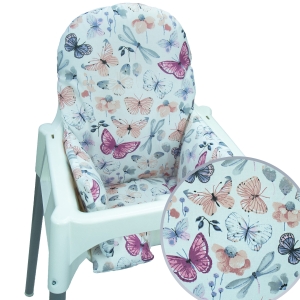 Poduszka do krzesełka Antilop - Motylki i ważki