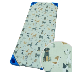 Prześcieradło na leżak przedszkolny 140 x 60 - Psia rodzina