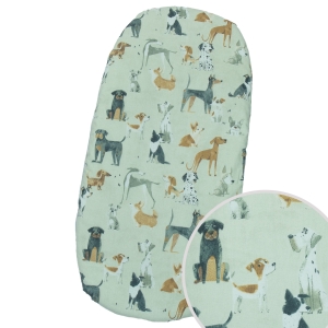 Prześcieradło do gondoli 80 x 38 cm - Psia rodzina