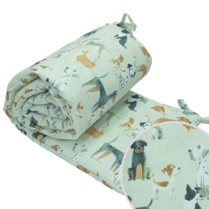 Ochraniacz na łóżeczko - Psia rodzina