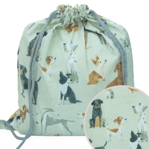 Plecak / Worek bawełniany - Psia rodzina