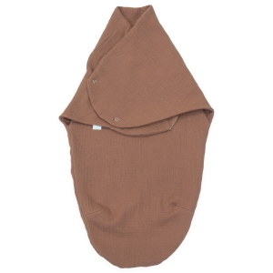 Otulacz dla niemowląt Muślin - Mocha Mousse