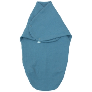 Otulacz dla niemowląt Muślin - Jeans