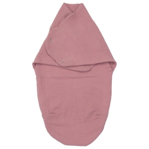 Otulacz dla niemowląt Muślin - Retro pink