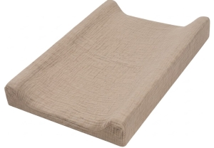 Prześcieradło na przewijak 70x50 muślin premium - Cocoa