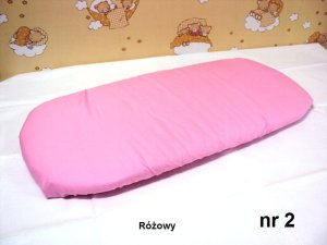 Kerstin Prześcieradło 80 x 38 cm baw. - Różowy