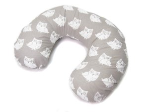 Rogal do karmienia rozbieralny - Sowy szare