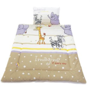 Posciel 70 x 80 cm - Zoo szare