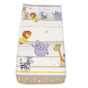 Pościel 135 x 100 - Zoo szare