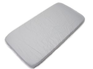 Prześcieradło 120 x 60 baw. - Szare