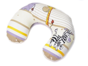 Rogal do karmienia rozbieralny - Zoo szare